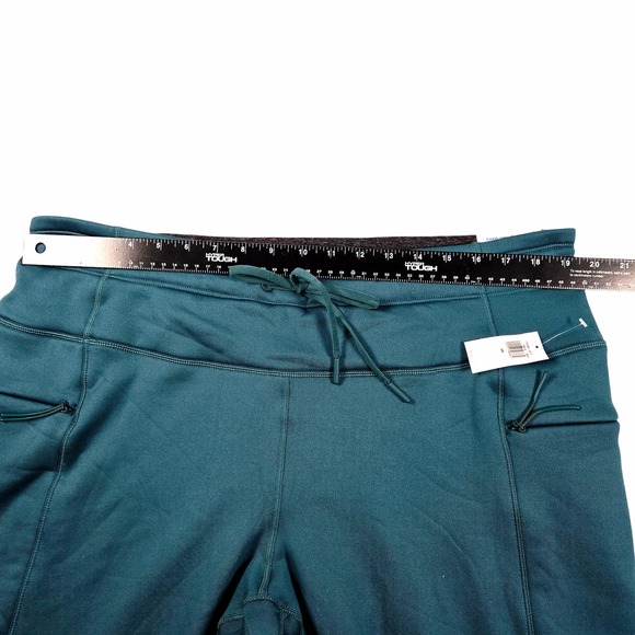 Old Navy High Rise Ultracoze Leggings Darkwater Teal Green Women's Size 2X - Picture 8 of 12